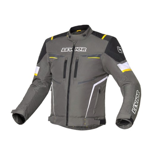 Chaqueta Moto Levior Nakama Impermeable Negro