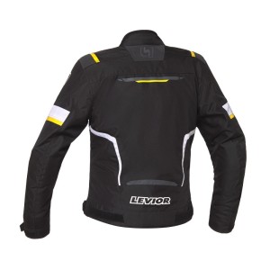 Chaqueta Moto Levior Nakama Mujer Impermeable Negro 2