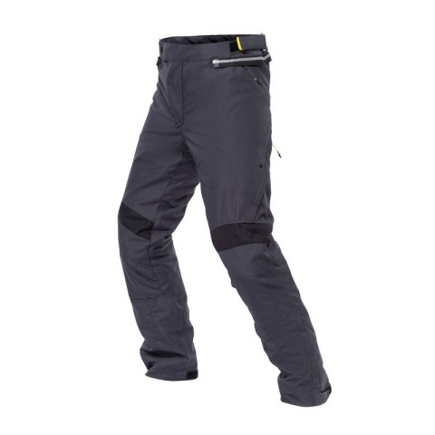 Pantalon Moto Levior Impermeable Negro Gris