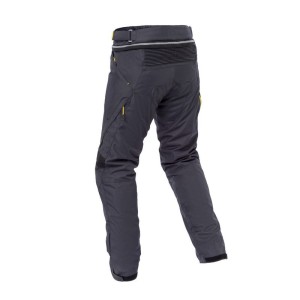 Pantalon Moto Levior Impermeable Negro Gris 2