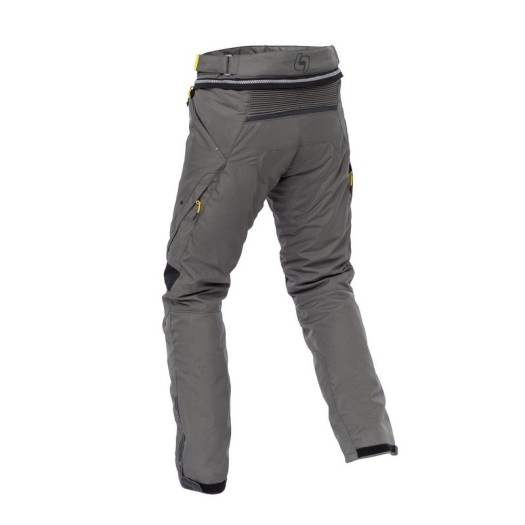 Pantalon Moto Levior Impermeable Negro Caqui