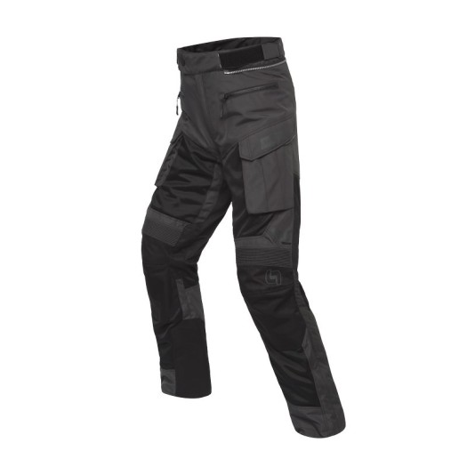 Pantalon Moto Levior Rok Negro Gris