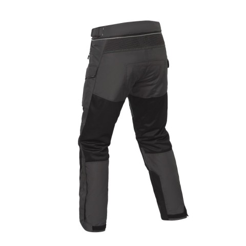 Pantalon Moto Levior Rok Mujer Negro Gris