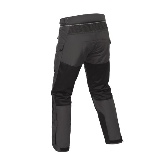 Pantalon Moto Levior Rok Mujer Negro Gris