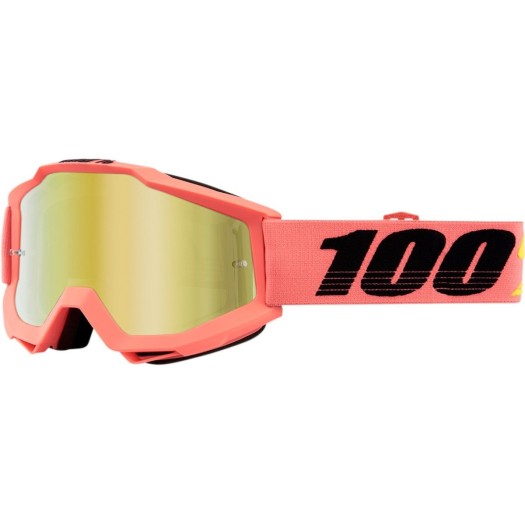 Gafas Motocross 100% Accuri Rogen Naranja Iridium