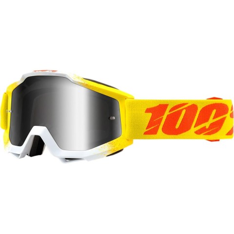 Gafas Motocross 100% Accuri Zest Lente Plata