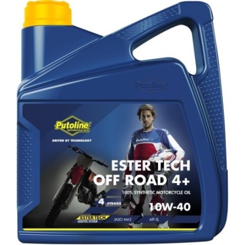 Aceite putoline ester tech off road 4+ 10w-40 4l