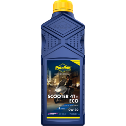 Aceite 4t putoline scooter 4t+ eco 0w-30 1l