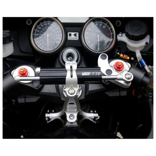Amortiguador de dirección YSS negro top line Kawasaki zzr 1400