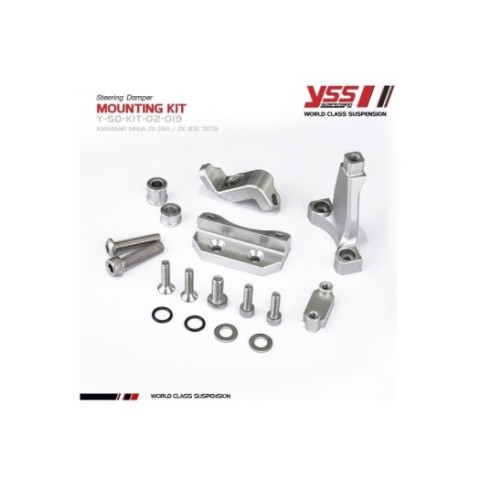 Amortiguador de dirección YSS negro top line...