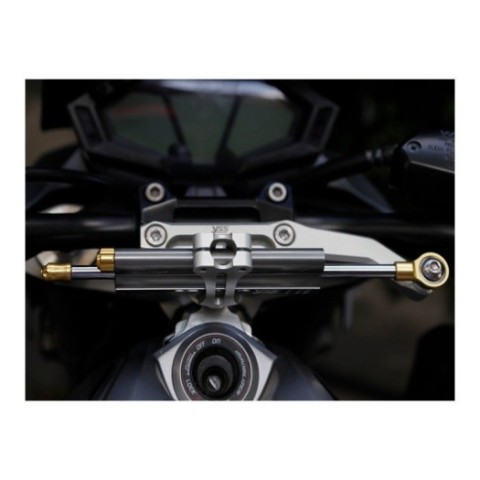 Amortiguador de dirección YSS negro top line...