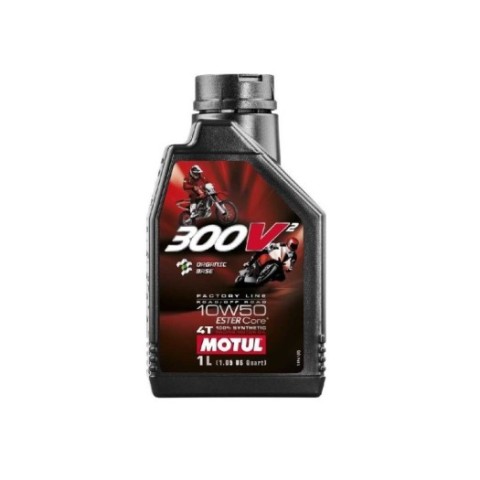 Aceite Motul 300v2 factory line 10w50 1L