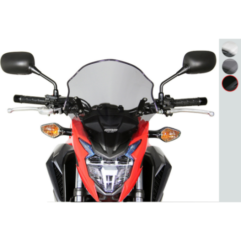 Cùpula MRA Honda cb 500 f, negro