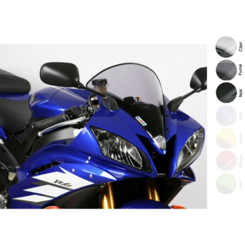 Pantalla mra, negro, original Yamaha yzf r6 06-07