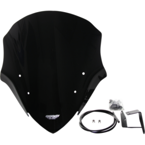 Pantalla MRA touring TM Kawasaki ninja 650 17-21 negro