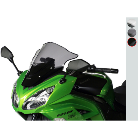 Pantalla MRA racing, negro, Kawasaki ER6F 12-16