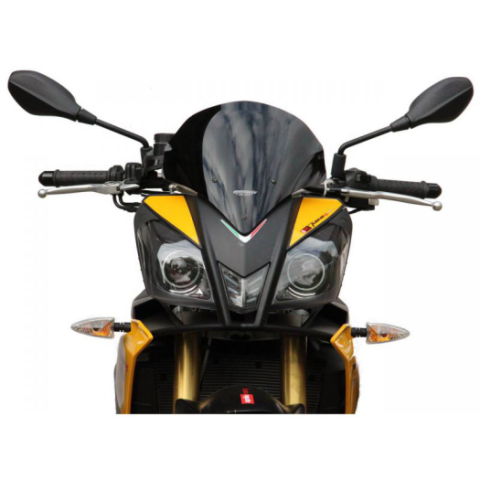 Pantalla MRA racing spm, negro, aprilia tuono...