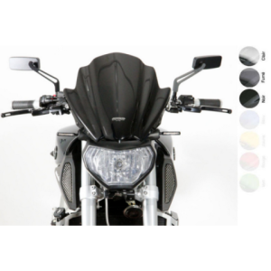 Pantalla MRA racing, negro, Yamaha MT-09 14-20