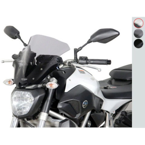 Pantalla MRA racing, transparente, Yamaha MT-07...