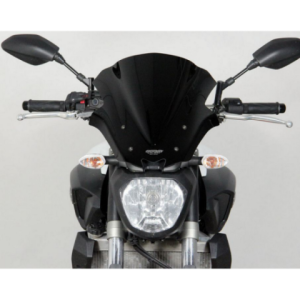 Pantalla MRA racing, negro, Yamaha MT-07 14-16