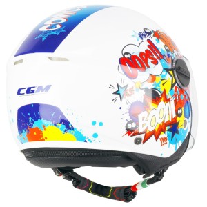 CASCO CGM JET 261G MINI COMICS BLU BLANCO 2