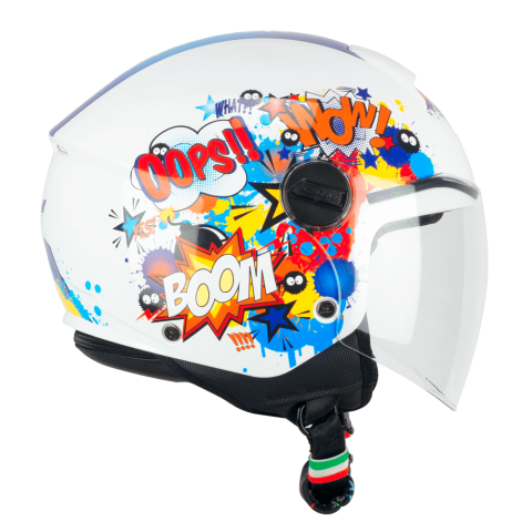 CASCO CGM JET 261G MINI COMICS BLU BLANCO