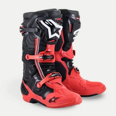 Botas Alpinestars Tech 10 Rojo Negro