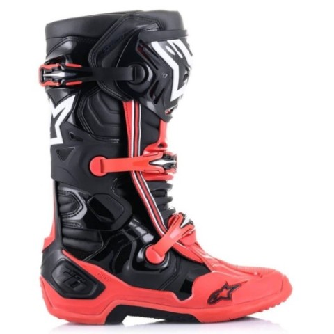 Botas Alpinestars Tech 10 Rojo Negro