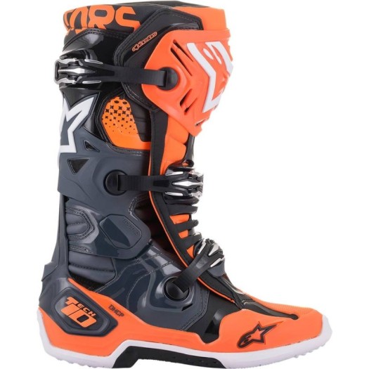 Botas Alpinestars Tech 10 Naranja Negro