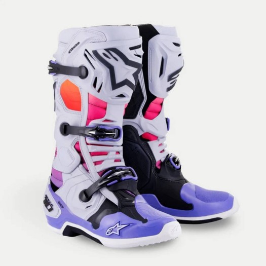 Botas Alpinestars Tech 10 Daytona Gris naranja