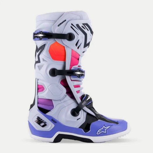 Botas Alpinestars Tech 10 Daytona Gris naranja