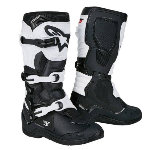Botas Alpinestars Tech3 Color Negro Blanco