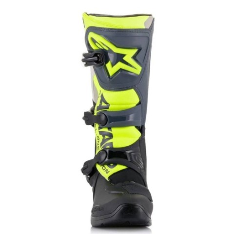 Botas Alpinestars Tech3 Negro Gris Amarillo Fluor