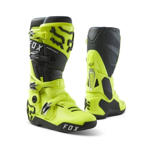 Botas Fox Instinct 2.0 Amarillo Fluor