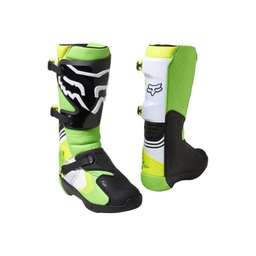 Botas Fox Comp Gris/Amarillo