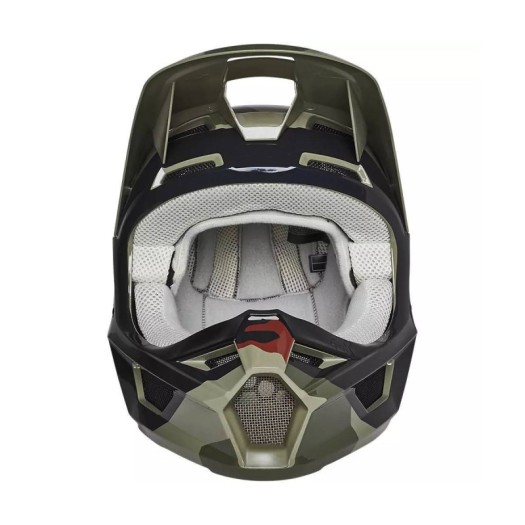 Casco FOX V1 BNKR Verde Camuflaje