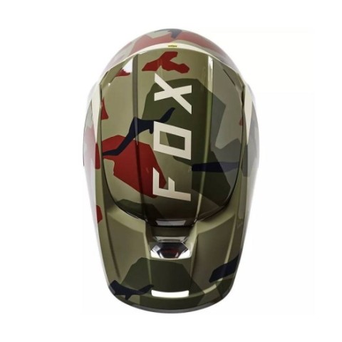 Casco FOX V1 BNKR Verde Camuflaje