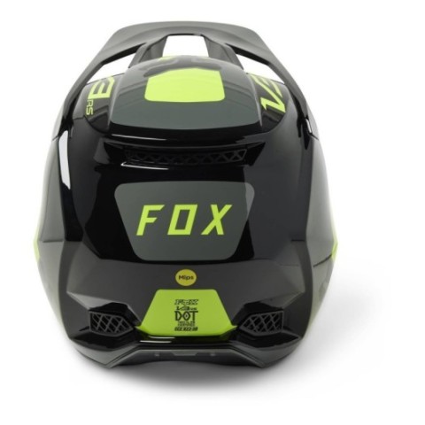 Casco FOX V3 RS EFEKT Amarillo Fluor