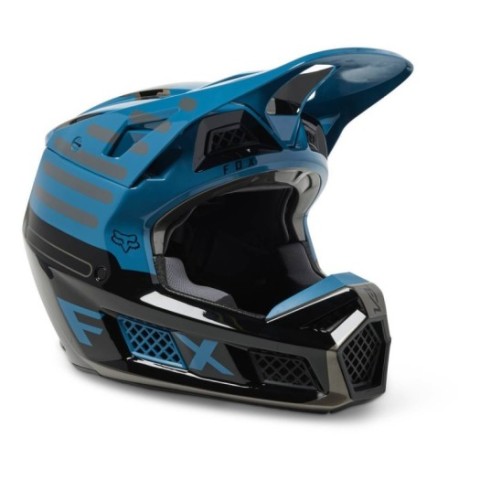 Casco FOX V3 RS RYAKTR Azul