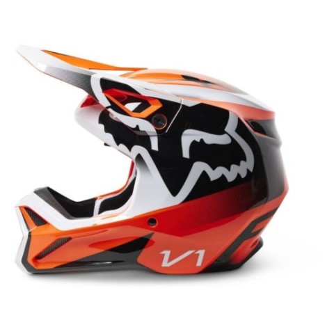 Casco FOX V1 LEED Naranja Fluor