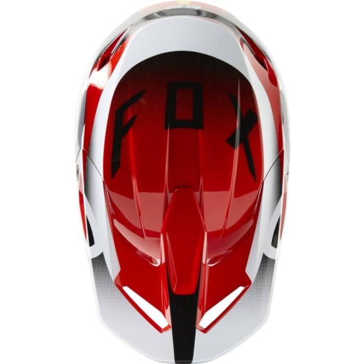 Casco FOX V1 LEED Rojo Fluor