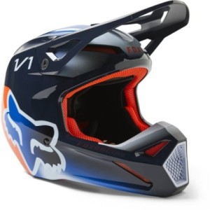 Casco FOX V1 TOXSYK Azul Midnight