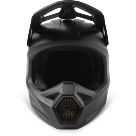 Casco FOX V1 MATTE BLACK HLMT Junior