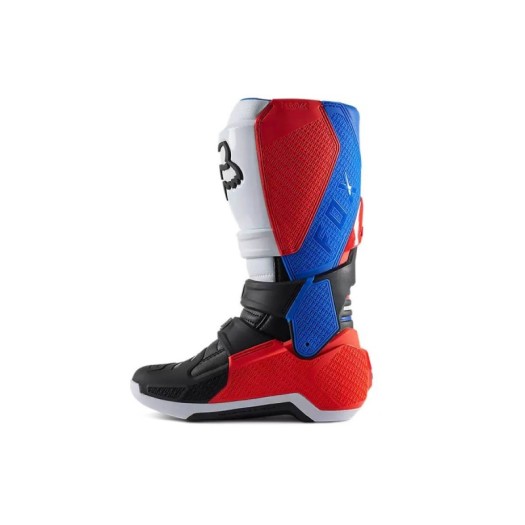 Botas Fox Motion Unity edicion limitada blanco rojo azul