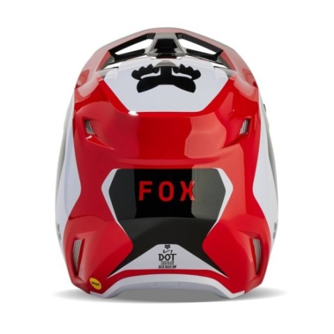 Casco FOX V1 Nitro Rojo Fluor
