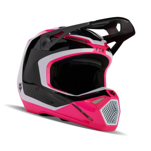Casco FOX V1 Nitro Negro Rosa