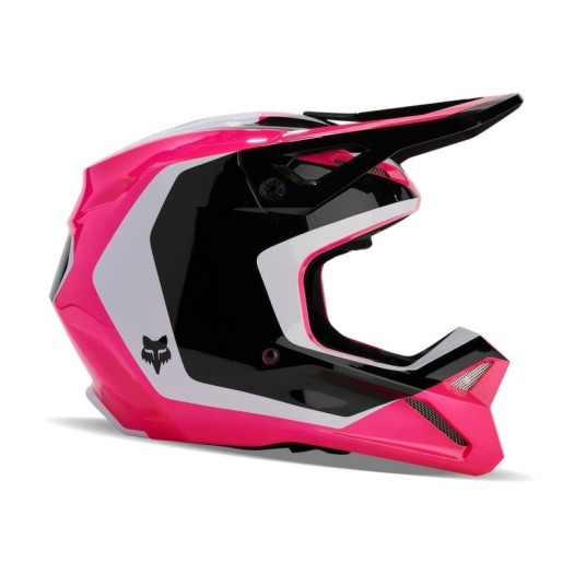 Casco FOX V1 Nitro Negro Rosa