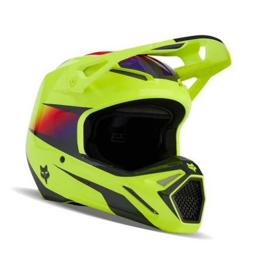 Casco FOX V1 Flora Amarillo