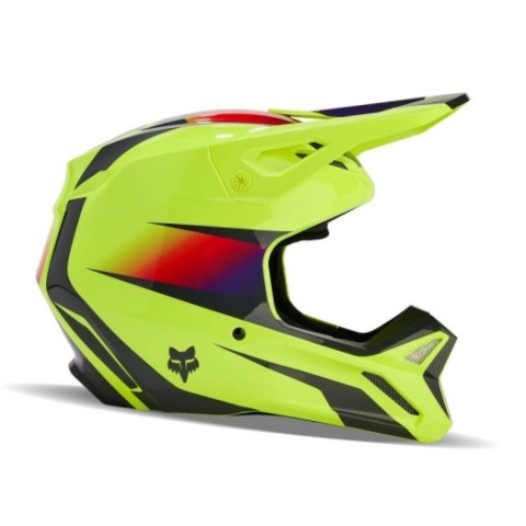 Casco FOX V1 Flora Amarillo