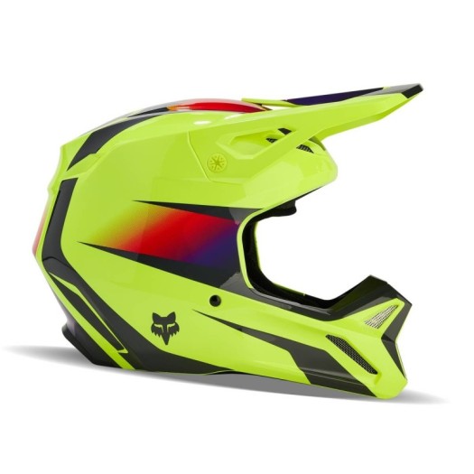 Casco FOX V1 Flora Amarillo